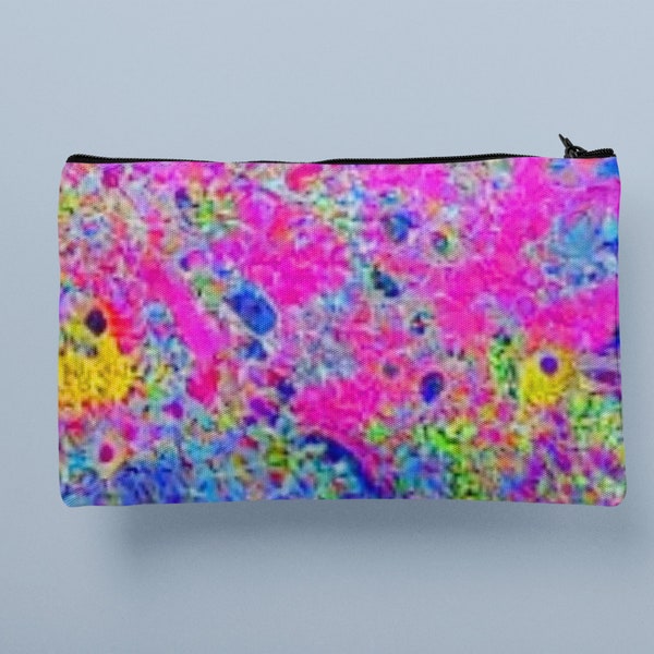 Purple Splatter Paint Accessory Pouch, Perfect for Arts and Crafts, Affordable, Thick, and Durable Accessory Pouch