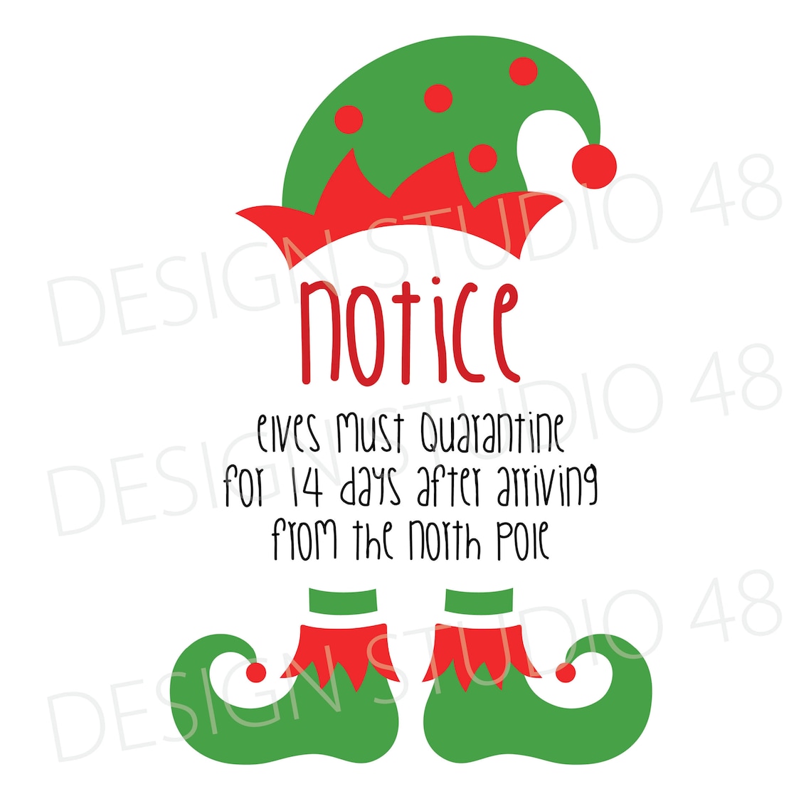 elf-14-day-quarantine-countdown-calendar-welcome-letter-etsy