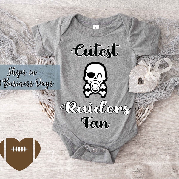 Raiders Baby Clothes - Etsy