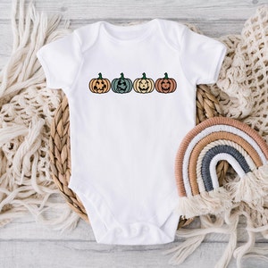 Boho Halloween Baby Onesie®, Baby&#39;s First Halloween Onesie, Halloween Baby Clothes Gift L-0156