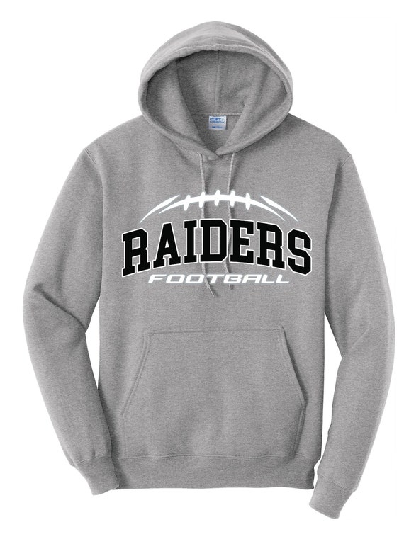 Raiders football hoodie hotsell