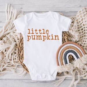 Fall Little Pumpkin Baby Onesie®s- Cute Fall Onesie®- Cute Pumpkin Baby Onesie®s L-0095