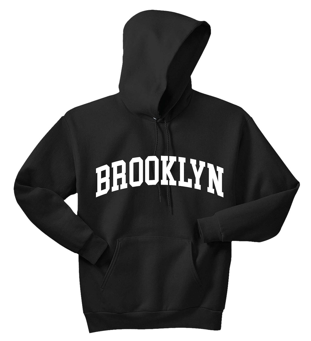 Brooklyn Hoodie , Trendy Cool Popular, Winter, Fashion Etsy