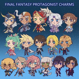 FF Protag 2.5in Charms