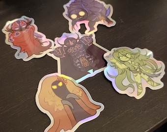 Vier Fiends Sticker Pack