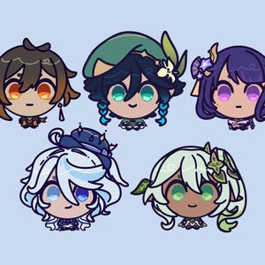 Tiny Genshin Charms