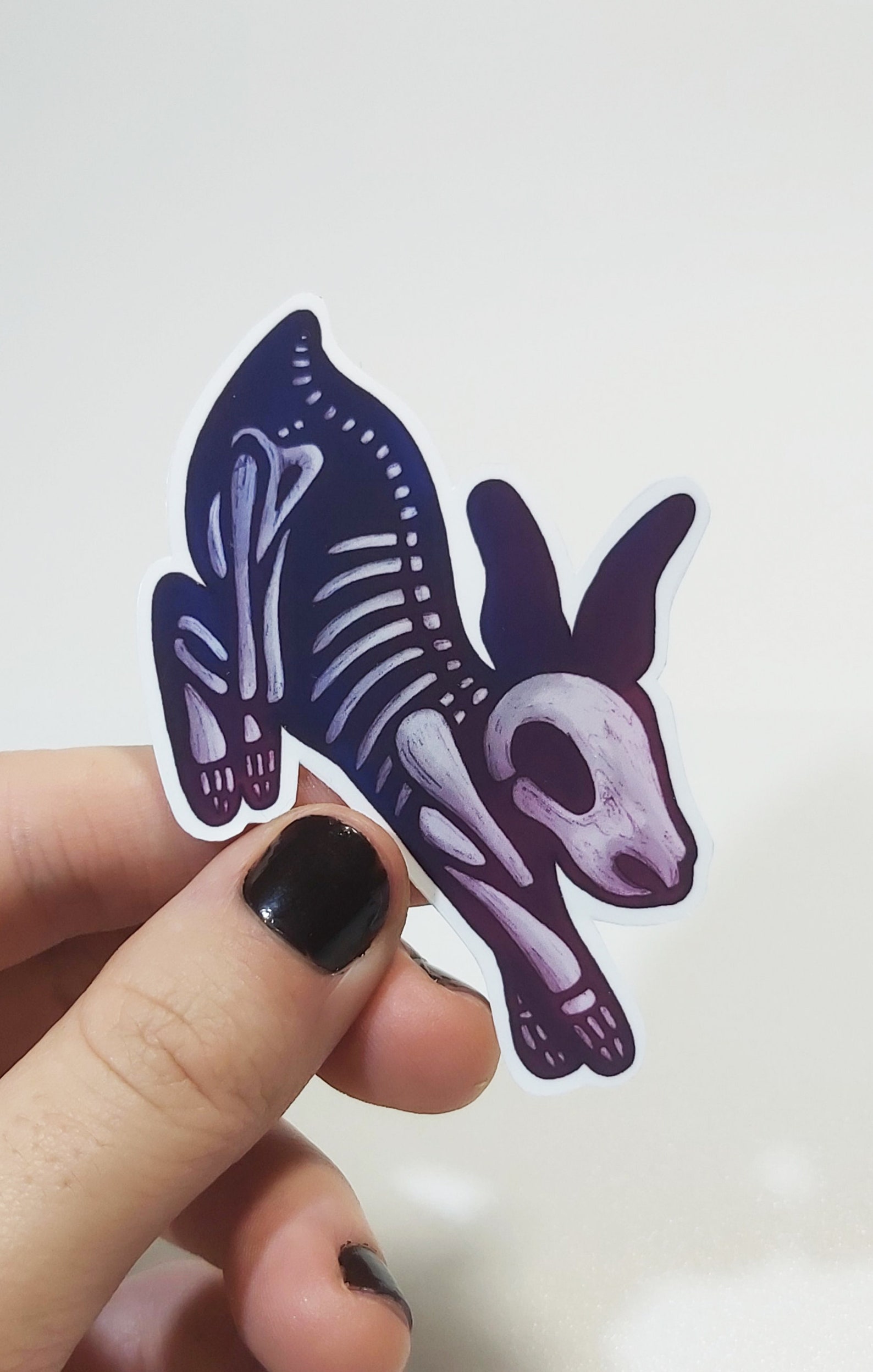 5 Creepy/Cute Art Glossy Vinyl Stickers | Etsy