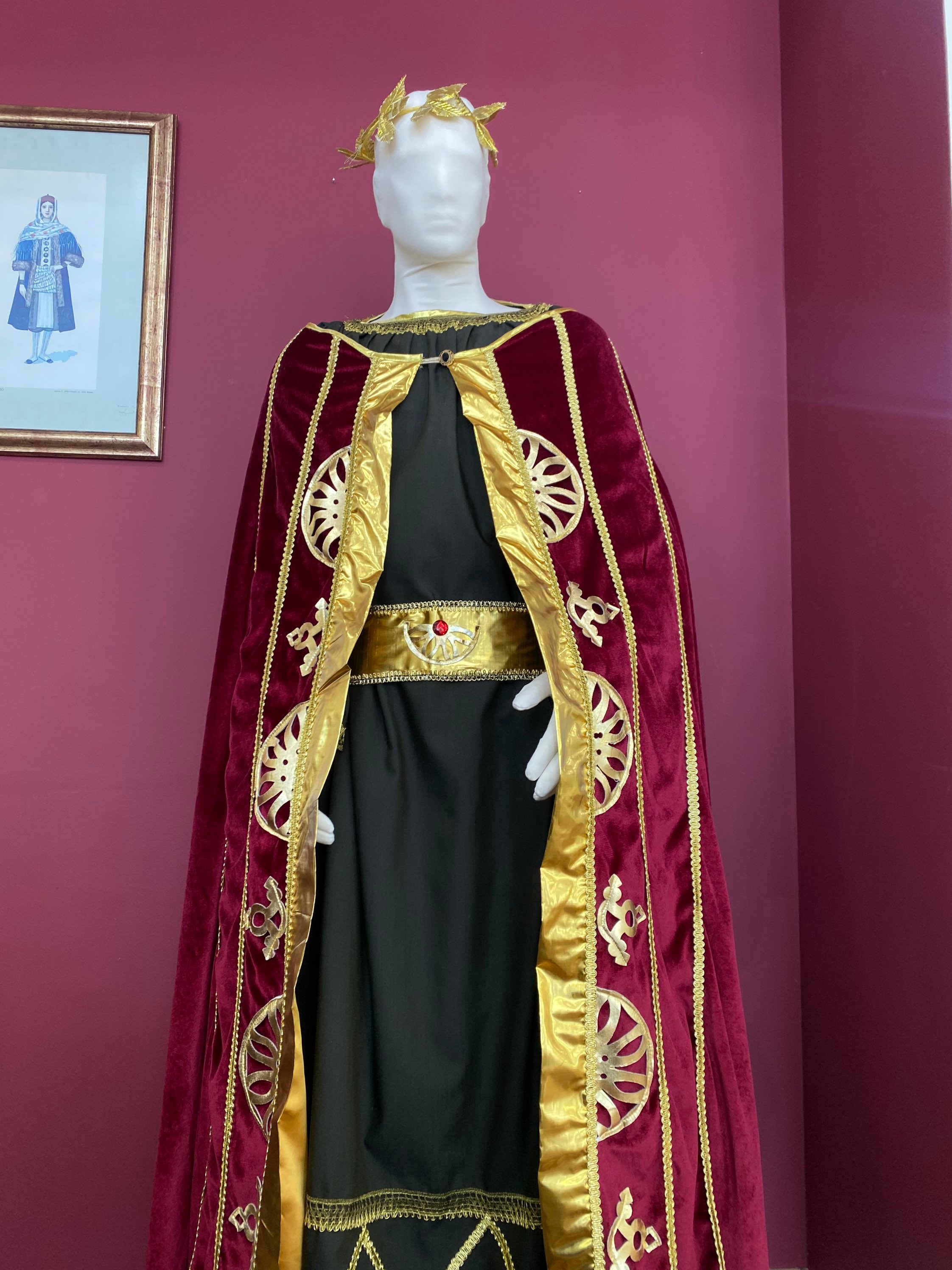 Amedrentador Ingresos Corresponsal Traje de terciopelo de Julio César Antiguo Romano Disfraz de - Etsy España