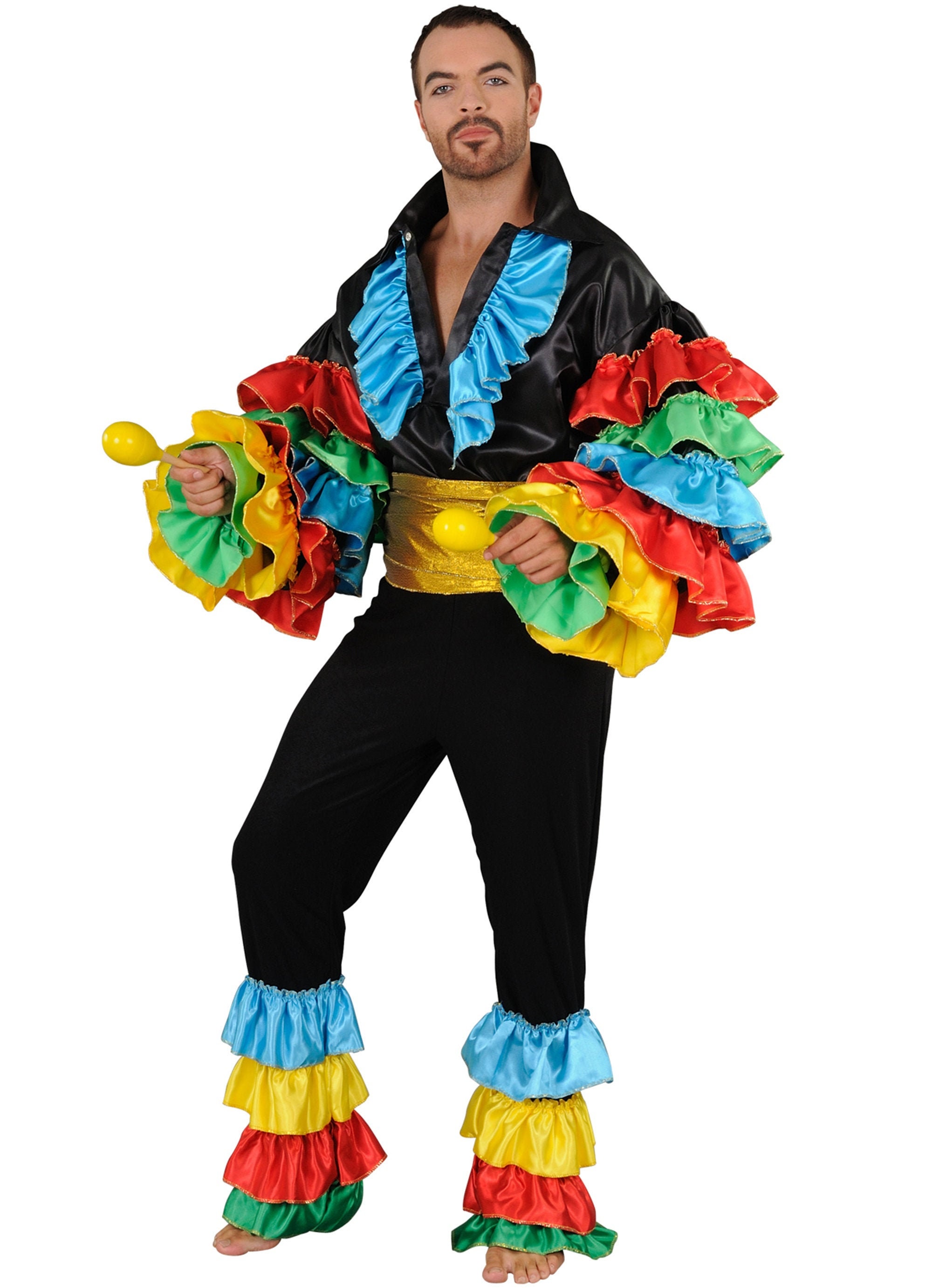 Brazilian Dancer Men's Carnival Costume, Samba Rio Carnival Dance