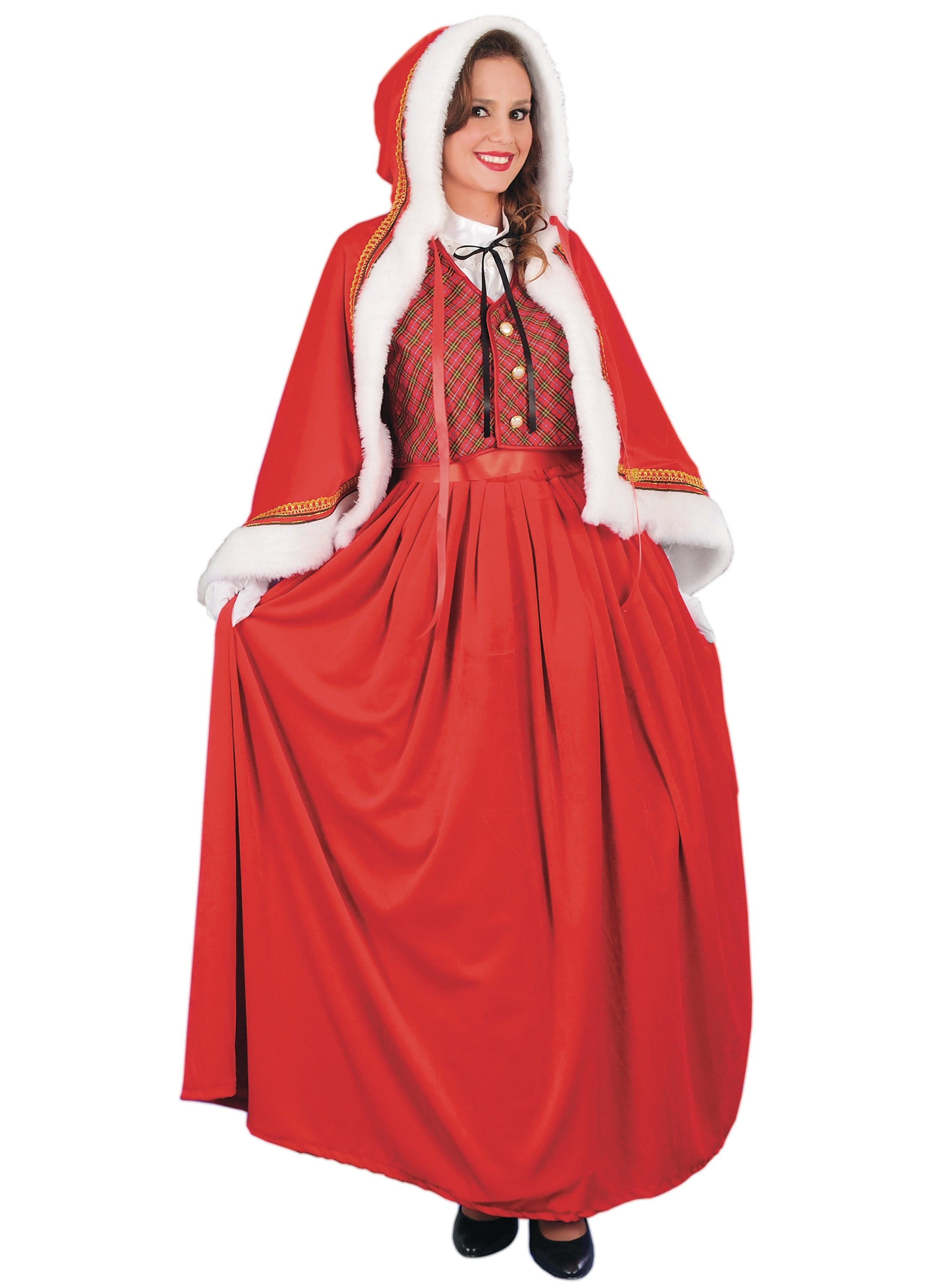 Plus size mrs claus costume clearance