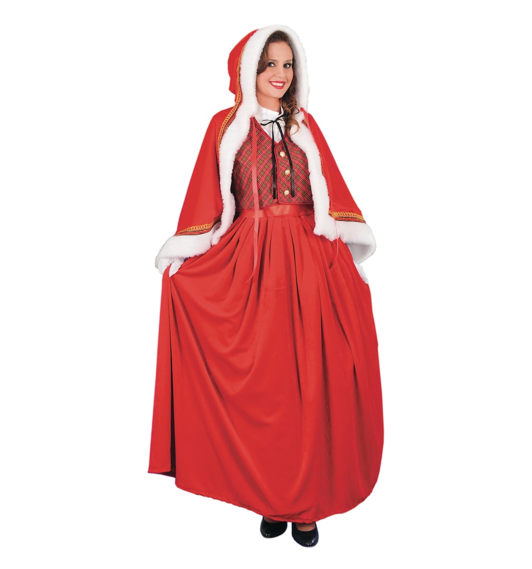 Disfraces Reina Ester Ropa Santa Fe Disfraz De Señora Claus Para