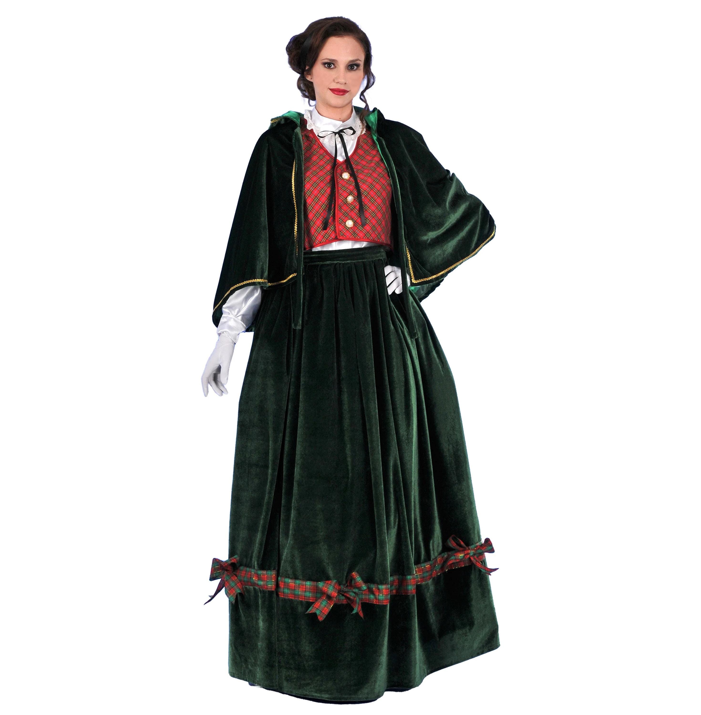 white christmas dresses Women's Santa Suit A Adult Female Christmas Costume Plus Size – Cosplayrr