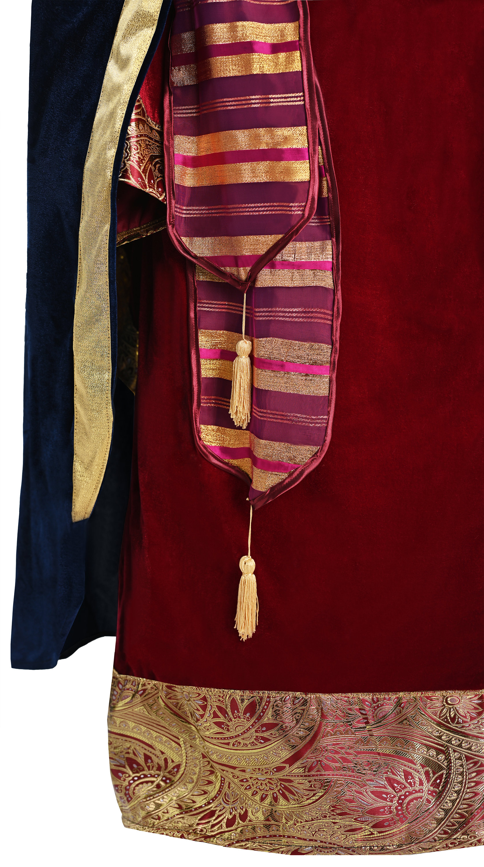 Costume Da Vergine Maria Per Donna - Abito Halloween E Pasqua Con Mantello E Turbante - Foto 9