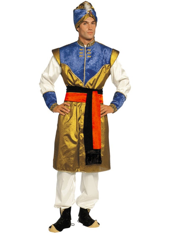 Fashion The Sultan Arabian Men Aladdin Adult Costume Specialty Clothing Shoes And Accessories