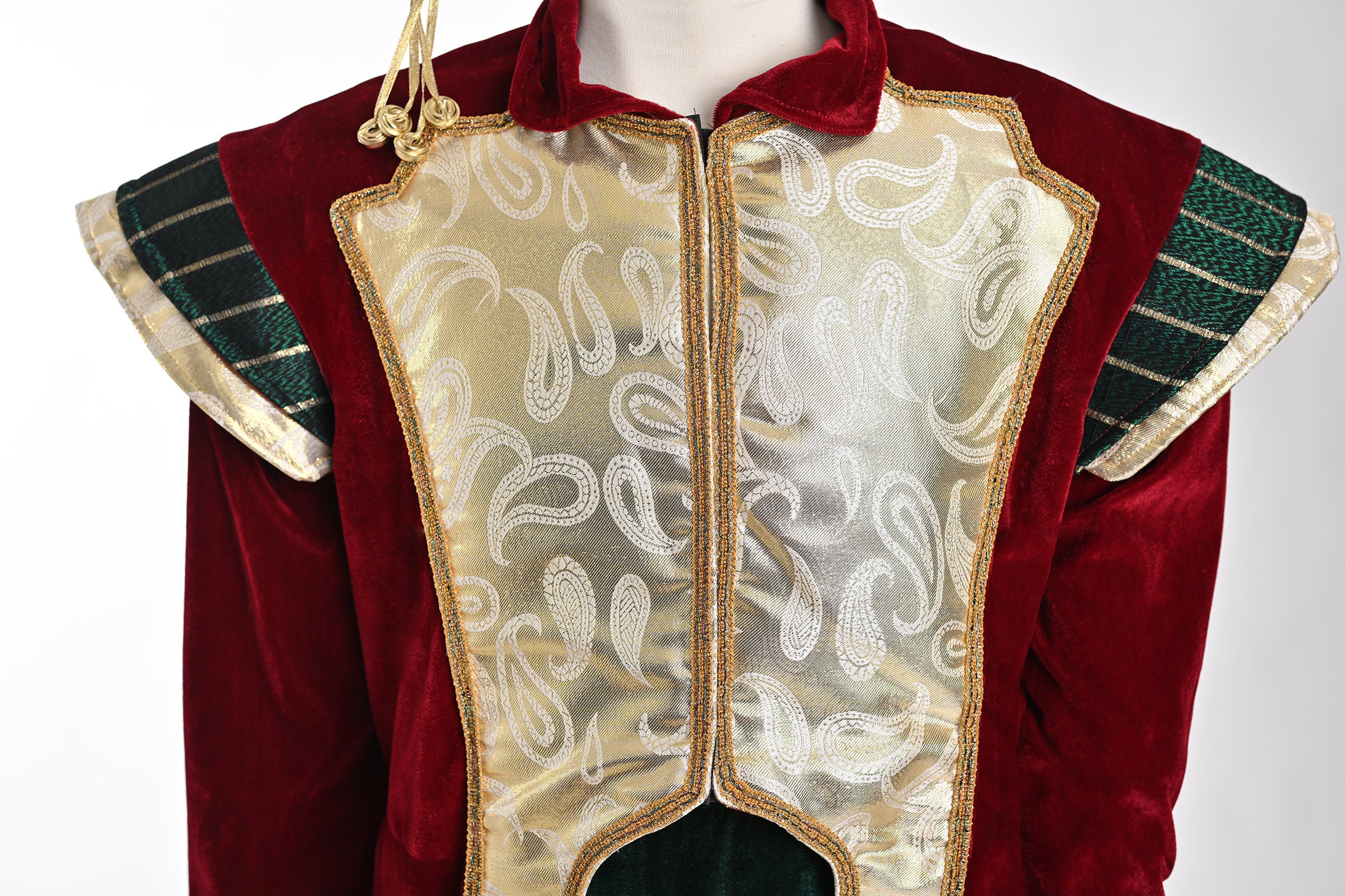 Velvet Elf Robe Handmade Velvet Christmas Elf Costume: Adult Cosplay Outfit - Etsy