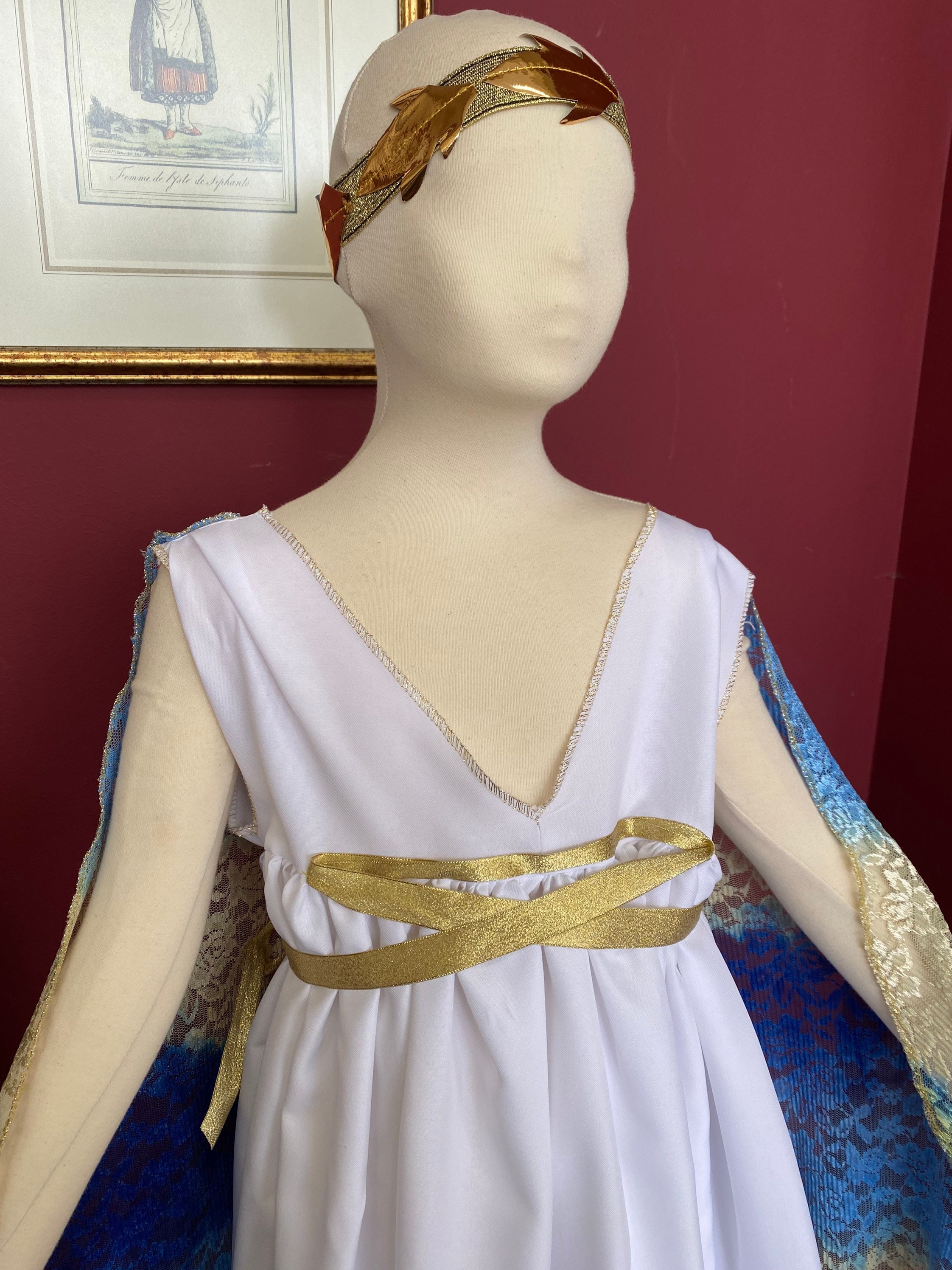 Ancient Greece Girl s Costume Greek Goddess Girl Dress Greek Chiton Tunic Kid s Outfit Ancient White Dress Toga Kid Halloween Costume Etsy Canada