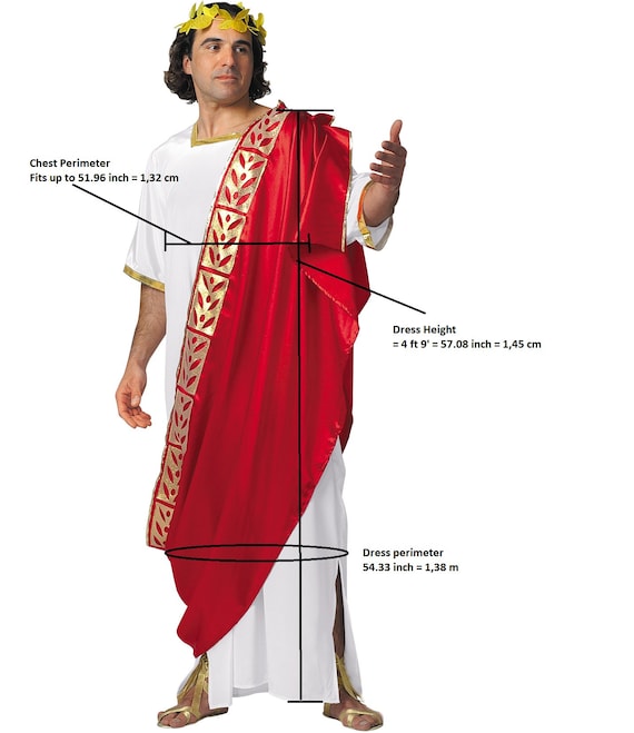 Toga Unisex Plus Size Adult Costume Toga Unisex Plus Size Adult Costume