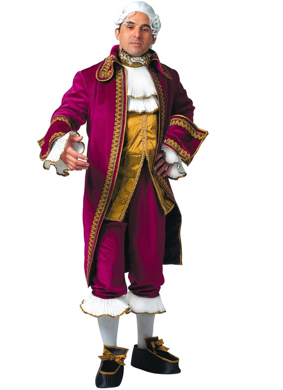 Renaissance & Historical Royal Lord Deluxe Velvet Costume for 