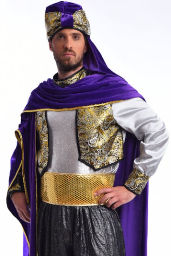 Wise Man Geboorte kostuum Drie Koningen Magi Outfit - Etsy België