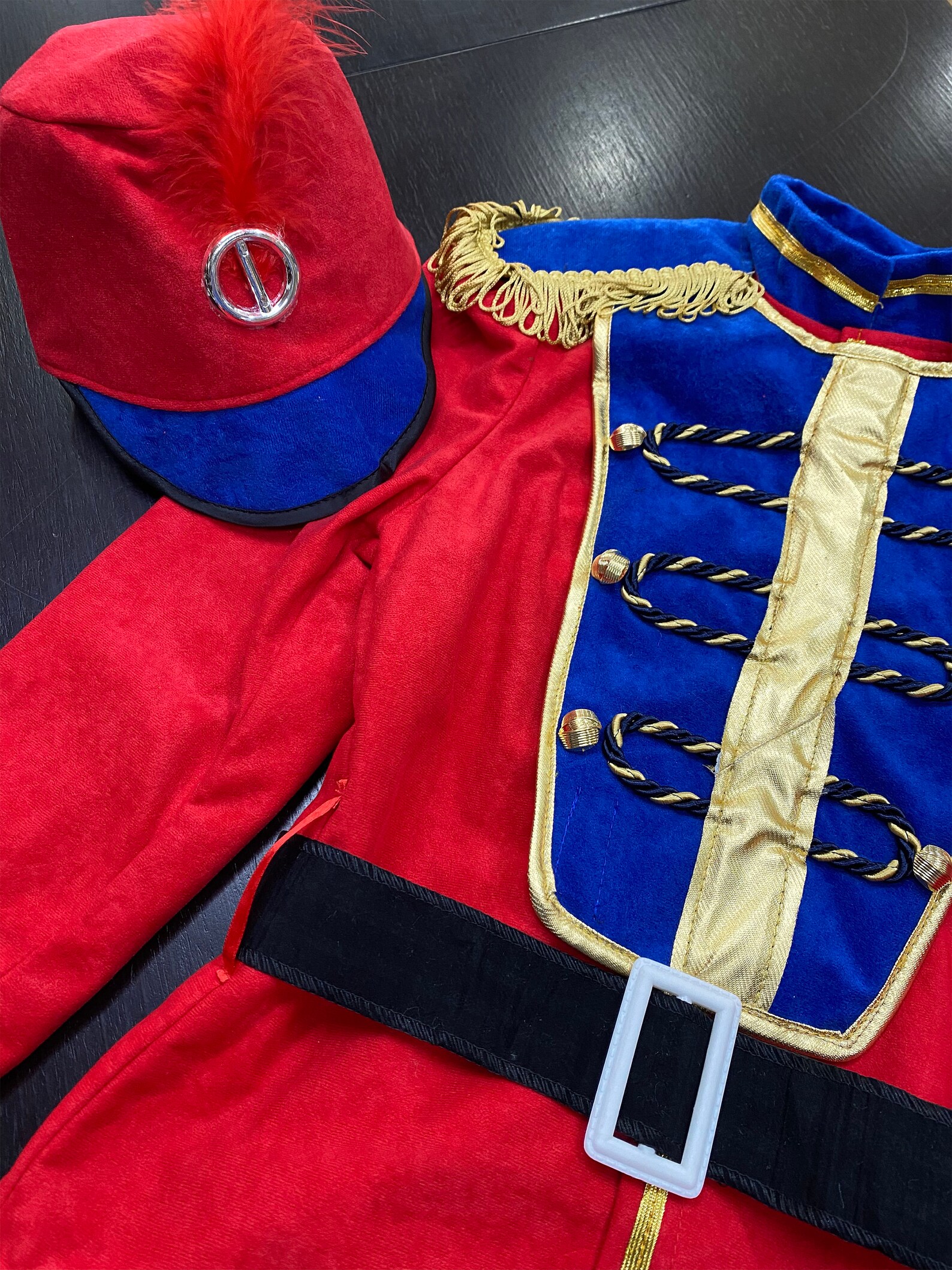 Little Drummer Children's Costume Red & Blue Nutcracker Etsy