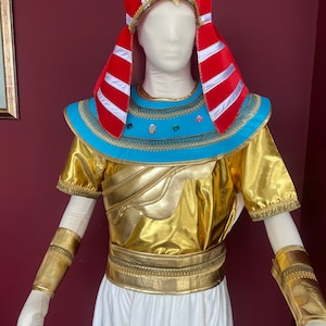 Pharaoh Egyptian Royal Men's Carnival Outfit for Fancy - Etsy
