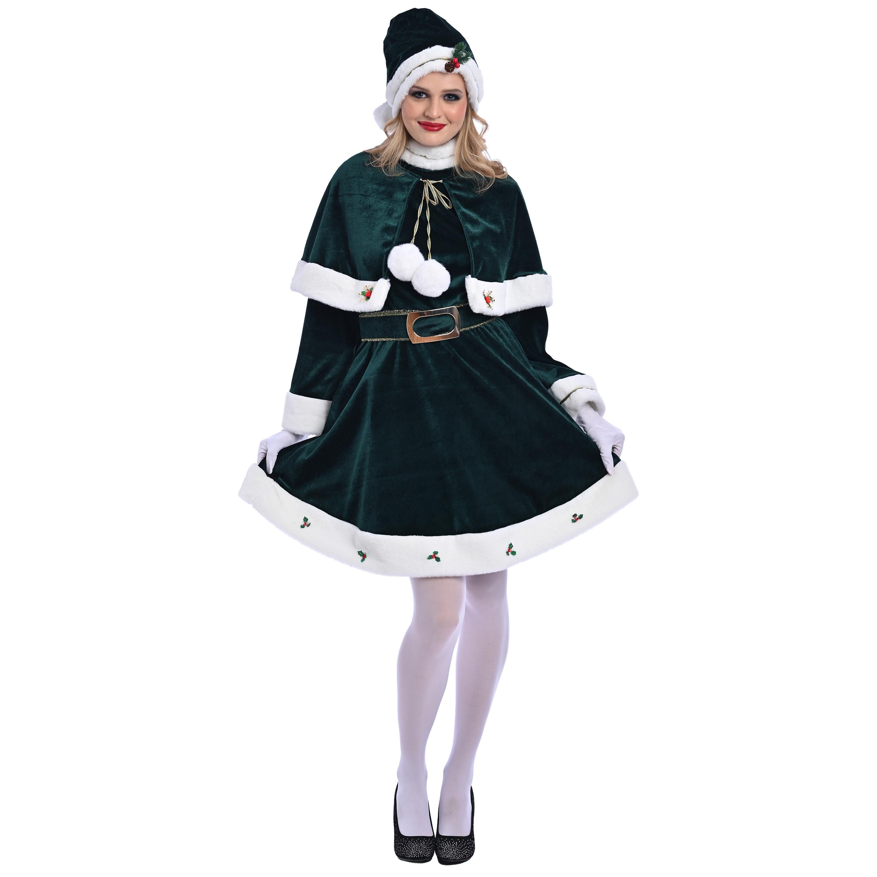 Mrs Claus Green Dress - Etsy