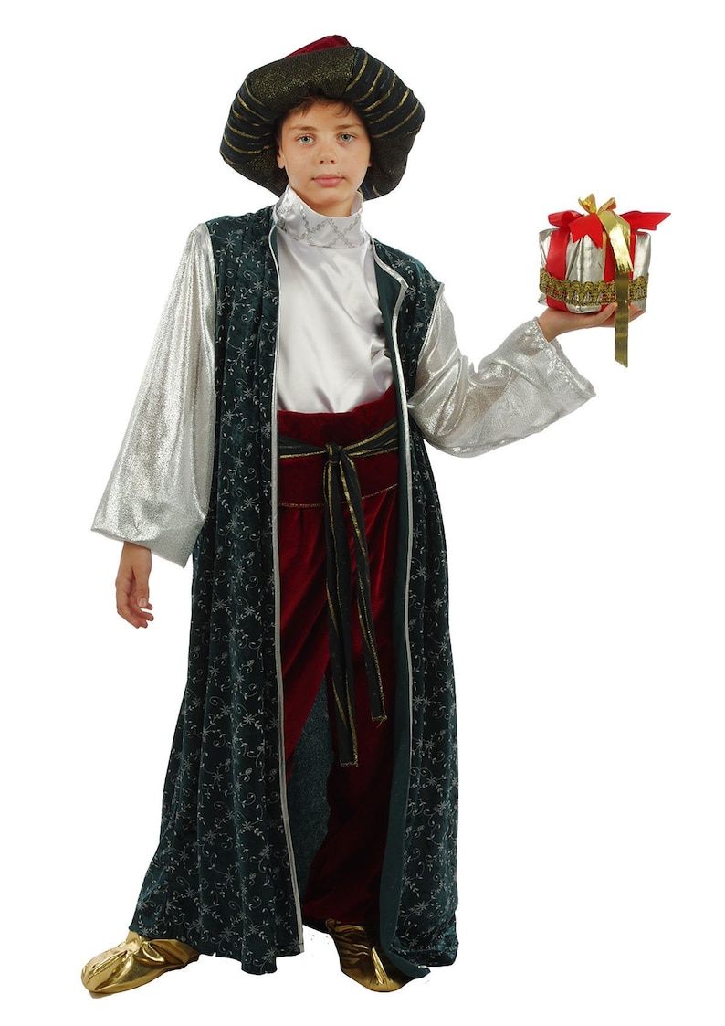 Sultan Boy Costume Aladdin Arab 1001 Nights Carnival Arabian Prince Children/'s Costume Halloween Fancy Dress Costume for kids.