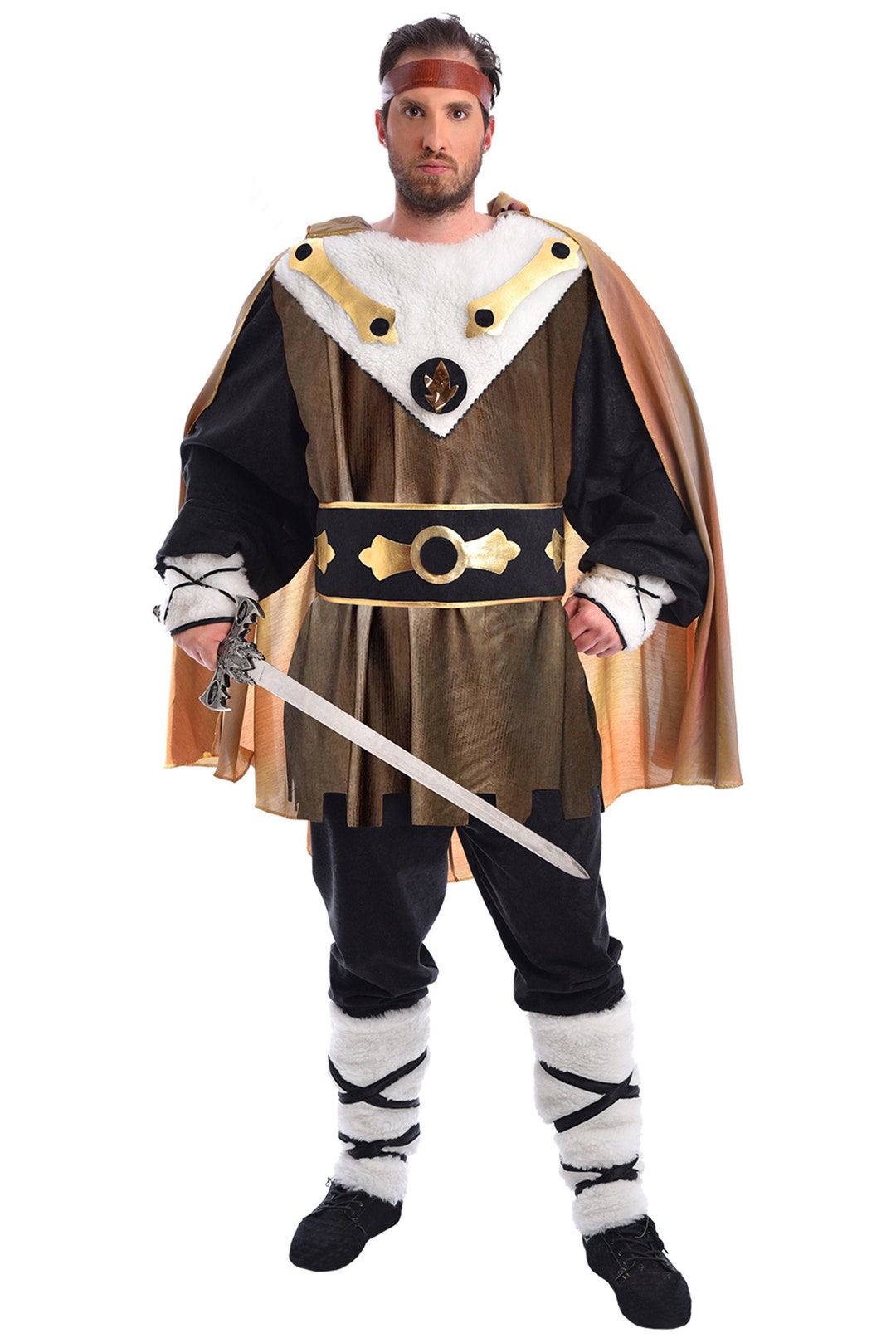 Men's Warrior Costume main image 0