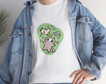 Raccoon Possum Rat Cute Funny T-Shirt Unisex Sarcastic Humor Shirt Cute Gift Quote Women Men Graphic Tee Positive Rejection Color For Her