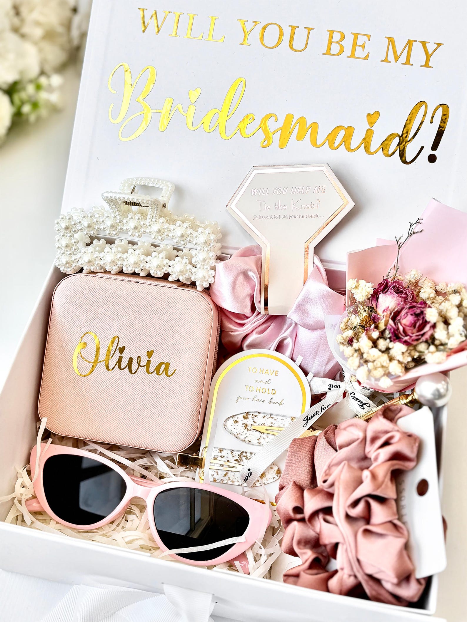 Will You Be My Bridesmaid Proposal Box Set,personalized Bridesmaid Gift ...