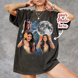 Custom Bootleg Rap Fcae Tee,Custom Photo - Vintage Graphic 90s Tshirt, Custom Girlfriend/Boyfriend Shirt,CUSTOM Your Own Bootleg Idea Here