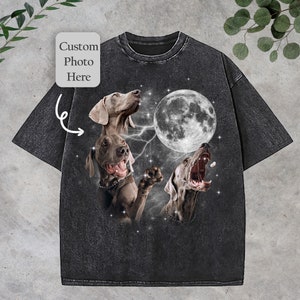 Custom Dog Shirt,Dog Mom Shirt,Personalized Moon Shirt,Custom Pet Shirt,Personalized Dog Bootleg Shirt,Custom Cat Tee,Pet Memorial Gifts