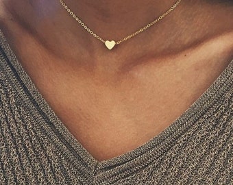 Rose Gold Necklace - Etsy Australia