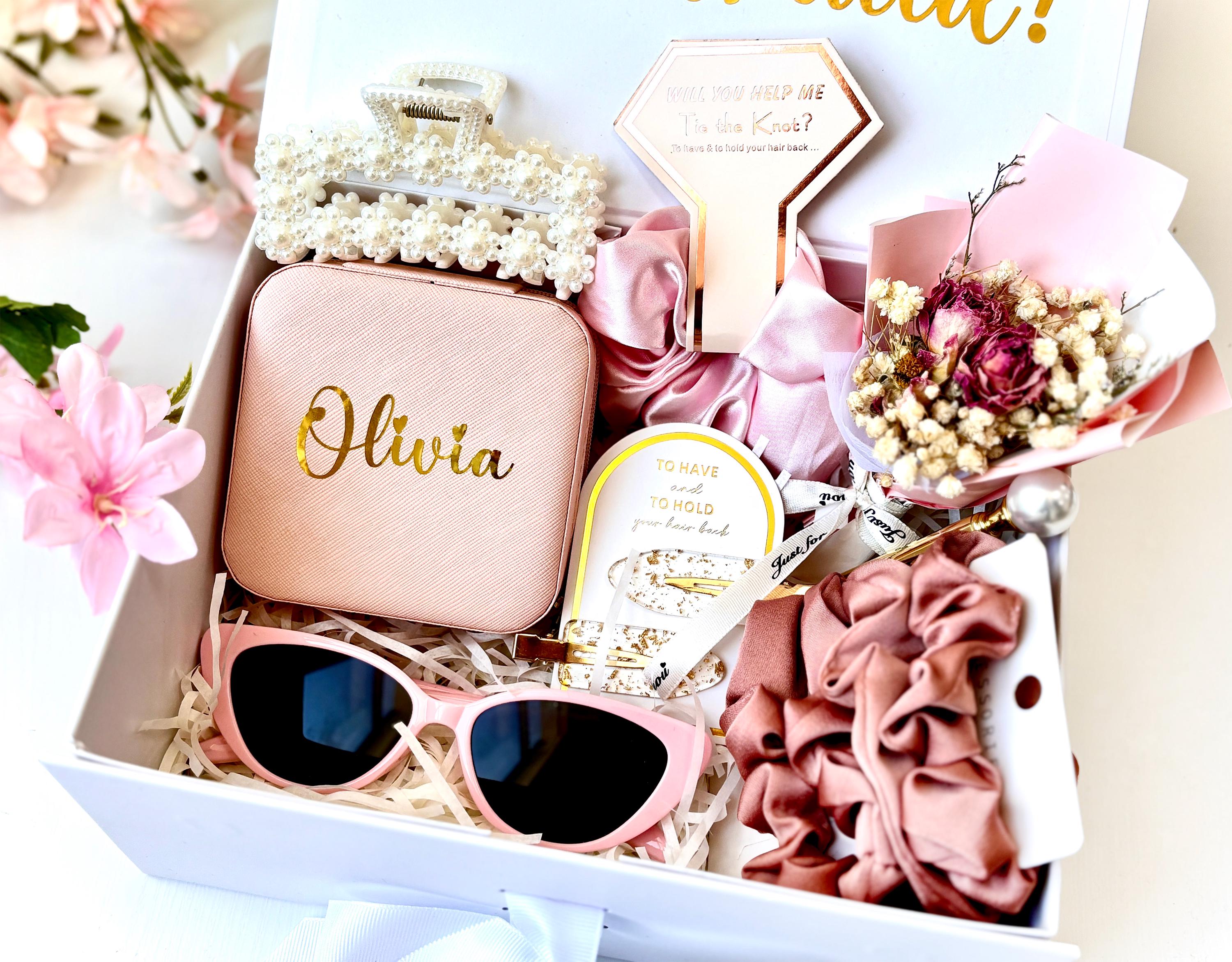 Will You Be My Bridesmaid Proposal Box Set,personalized Bridesmaid Gift ...