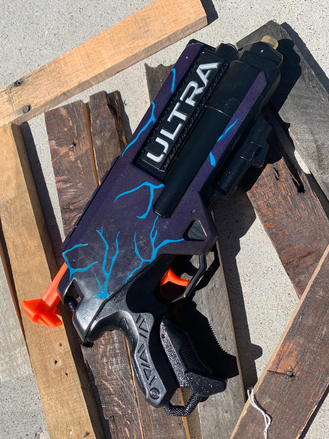 Nerf Ultra 4 w/Brass Barrel single shot pistol Etsy