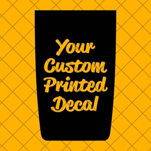 Your Custom Printed Decal Truck Hood Vinyl Decal Sticker, Custom Printed Hood Decal TJ / LJ / Jk / JkU Hood Decal, Printed Car Decal Sticker