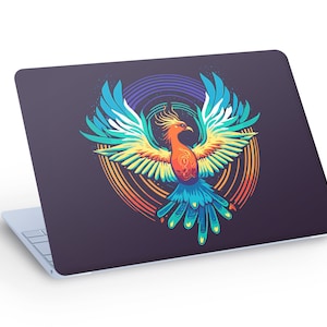 PHOENIX Flying LAPTOP SKIN Autocollant autocollant, Phoenix Laptop Skin Decal - Taille personnalisée