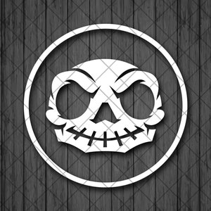 Funny Simple Skull Vinyl Decal Sticker, Skull Truck Decal, Laptop Sticker, Skull Car Decal, Skull Sticker, Top Quality Decal For Offroad Car