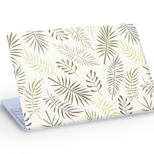 Adesivo decalcomania per pelle portatile con foglie tropicali, elegante decalcomania per pelle portatile con foglie tropicali - dimensioni personalizzate