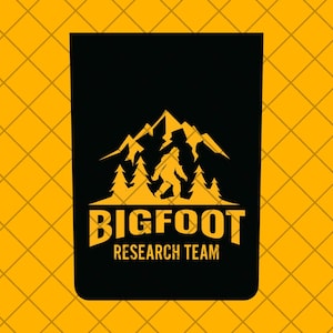 Bigfoot Truck Hood Vinyl Sticker, Bigfoot TJ / JL / JK / JkU Hood Sticker, SasquatchTruck Hood Sticker, Sasquatch Car Hood Sticker Sticker