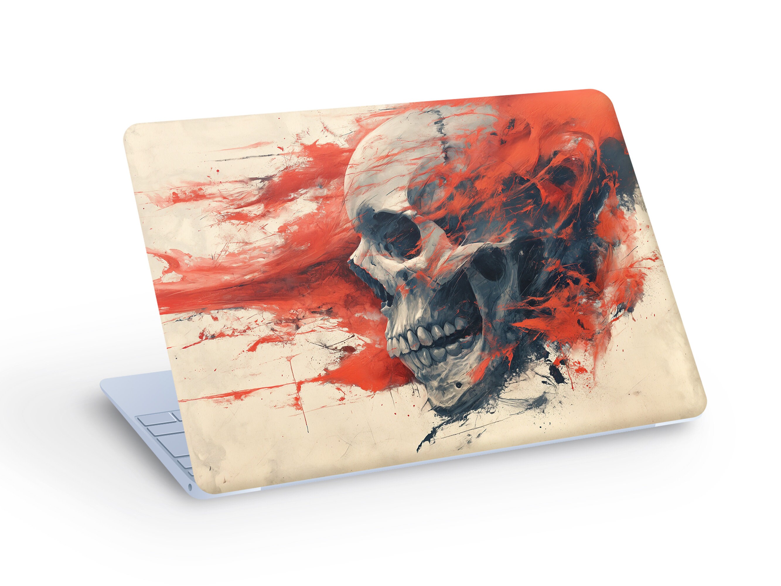 Universal Laptop Skins Wrap for 14 - Skull Squad