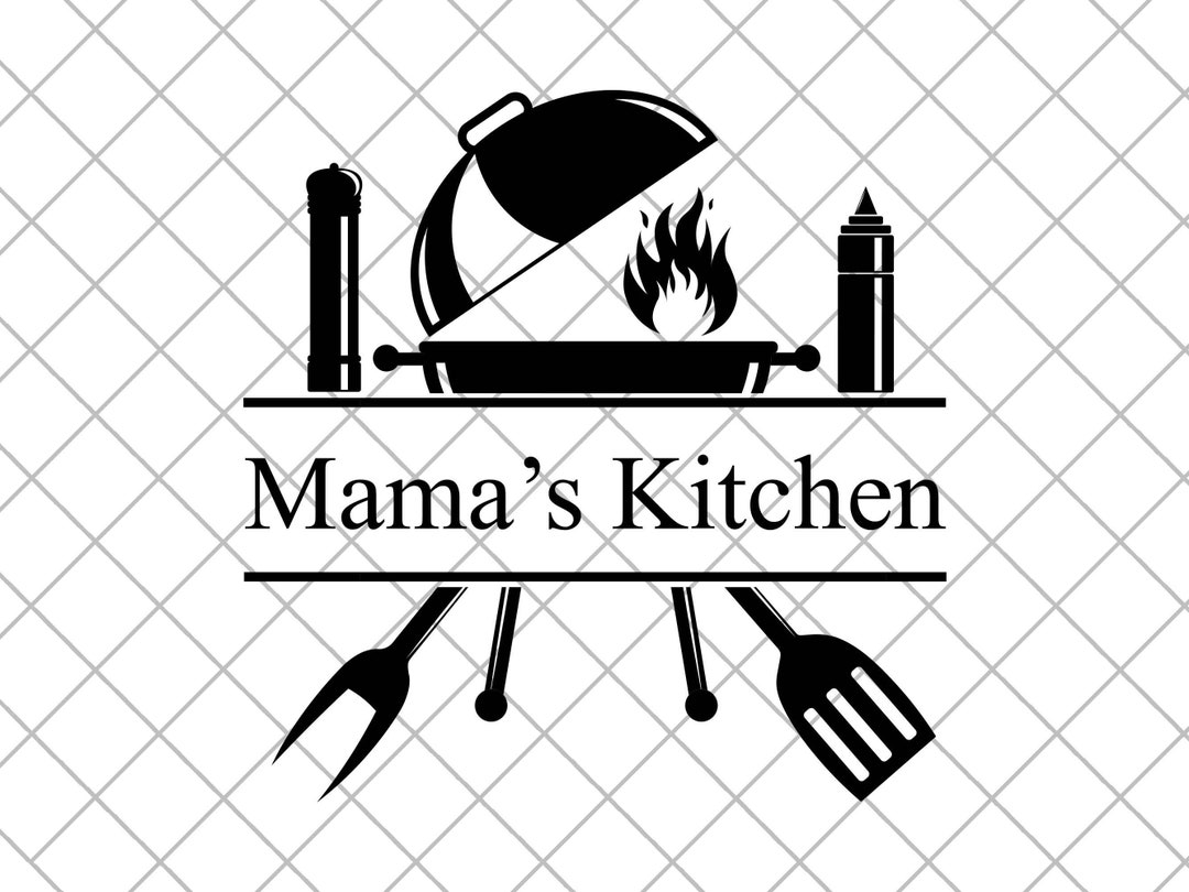 Personalized Name Kitchen Vinyl Decal Sticker, Custom Wall Decal