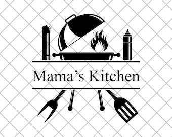 Personalized Name Kitchen Vinyl Decal Sticker, Custom Wall Decal Kitchen, Wall Rustic Kitchen Decor, Dining Room Decor, Dining Room Sign