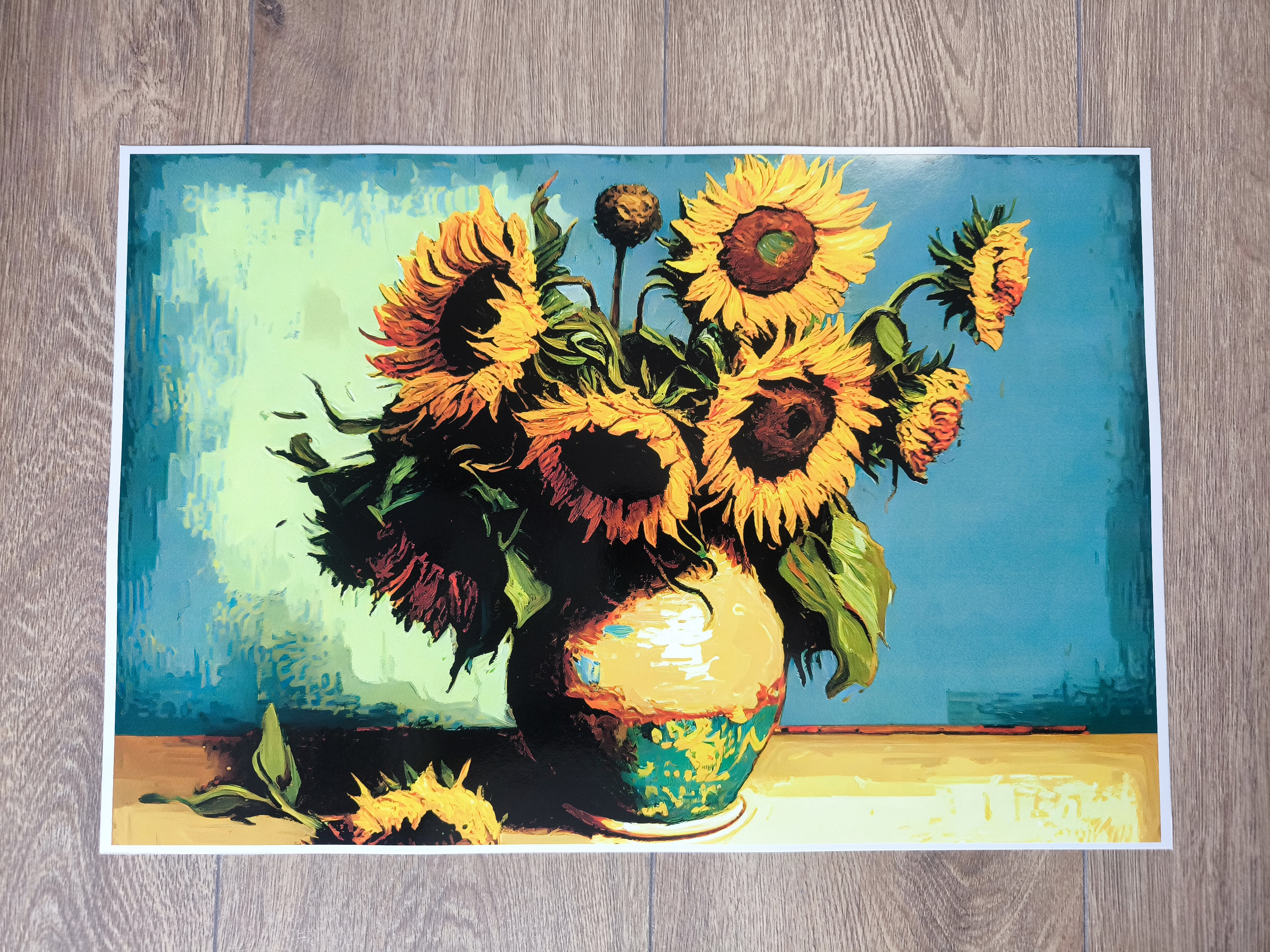 Vase With SUNFLOWERS LAPTOP SKIN Decal Sticker, Sunflower in Vase ...