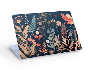 Natural Wild Blooms Laptop Skin, Macbook Skin, Laptop Skin Decal Sticker  - Custom Size