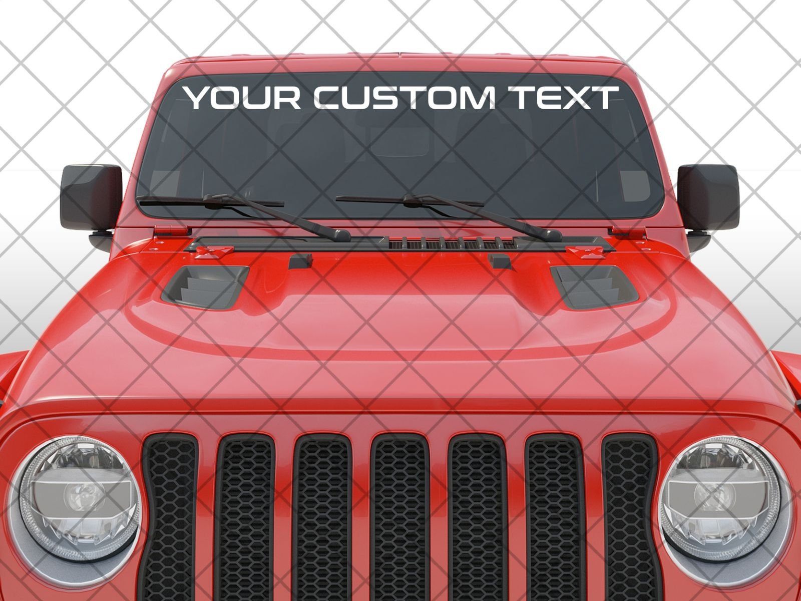 Buy Windshield Banner Jk Online In India Etsy India