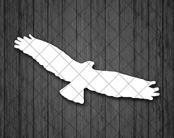 Hawk Decal, Eagle Car Decals, Crow Stickers, Laptop Decal, Adventure Decal, Bird Decals, Car Accessories , Eagle Sticker, Animal Vinyl Decal