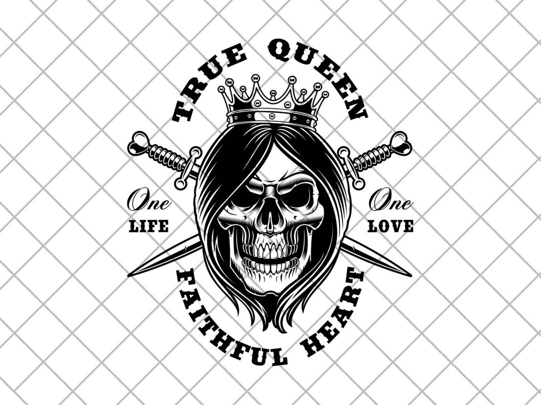 Queen Skull Tattoo Small - wide 6