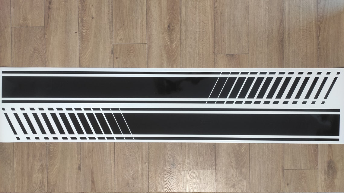 2x Universal Side Stripes / Racing Stripes Decal Sticker Set | Etsy