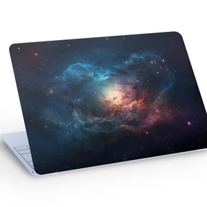 Sticker sticker GALAXY LAPTOP SKIN, kleurrijke Space Galaxy-laptop skin sticker - aangepast formaat